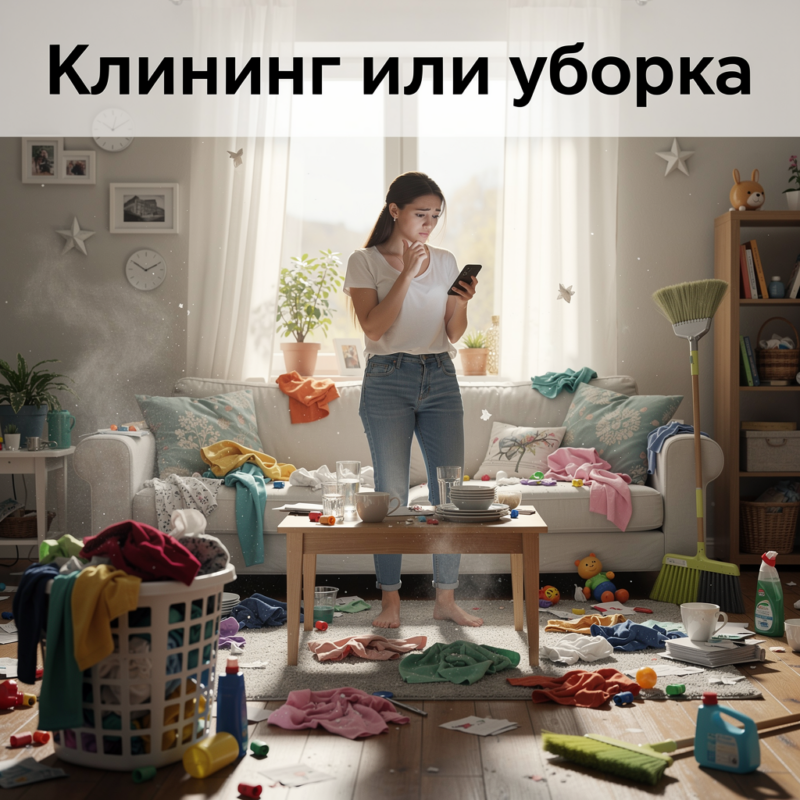 Клининг или уборка 1 Клининг или уборка