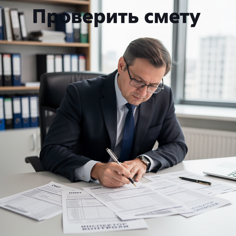 Проверить смету 1 Проверить смету